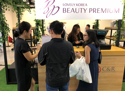 May-11, 2018_C&R Research Opened K-beauty Popup Shore In Singapore